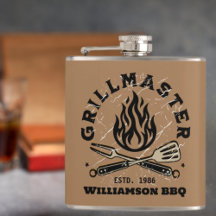 Rustic GRILLMASTER anpassningsbar Vinylförpackad k