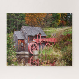 Rustic Grist Mill in Guildhall Vermont Pussel