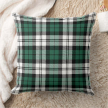 Rustic Grönt Black and White Tartan Play Helgdag