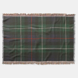 Rustic Grönt Play Mönster Filt