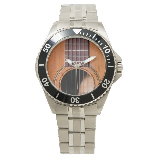 Rustic guitar armbandsur (Framsida)