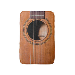 Rustic guitar badrumsmatta
