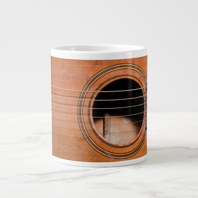 Rustic guitar jumbo mugg (Framsidan)