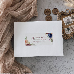 Rustic Guld Calligraphy Bröllop OSA Adress Adressetikett