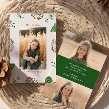 Rustic HandDrawn Mistletoe Gräs jul 3 foto