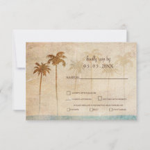 Rustic Handflatan Träd Beach Wedding osa