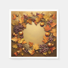 Rustic Harvest: Wandan Harvest Pappersservett