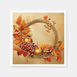 Rustic Harvest: Wandan Harvest Pappersservett