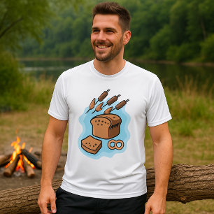 Rustic Hel Grain Bread Farmhouse Food T Shirt