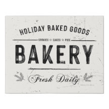 Rustic Helgdag Baked Goods Vintage Farmhouse