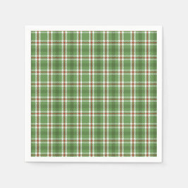 Rustic Helgdag Grönt Play Classy Land Anpassningsb Pappersservett