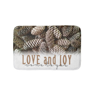 Rustic Helgdag och Joy Gräs Cone Badrumsmatta