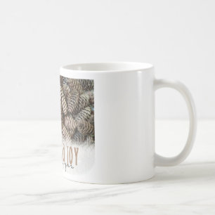 Rustic Helgdag och Joy Gräs Cone Kaffemugg