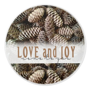 Rustic Helgdag och Joy Gräs Cone Knopp
