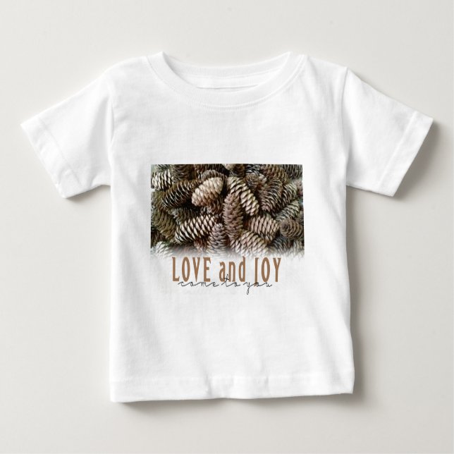 Rustic Helgdag och Joy Gräs Cone Tee Shirt (Framsida)