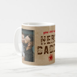 Rustic Hero Pappa Fars Dag 2 Foto Collage Kaffemugg