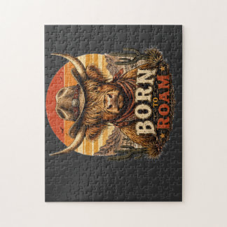Rustic Highland Ko Coffee Mugg | Country Western G Pussel
