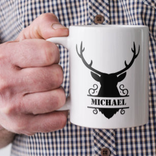 Rustic Hjort Namn Kaffemugg