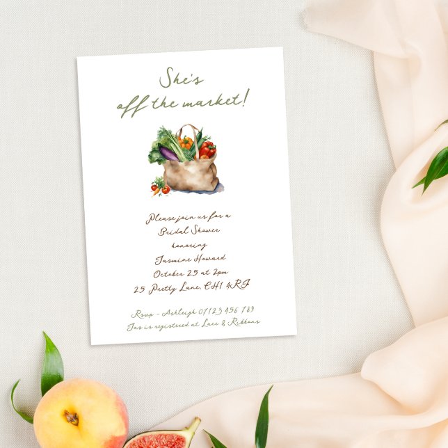 Rustic Hon är utanför Möhippan Inbjudningar (Skapare uppladdad)