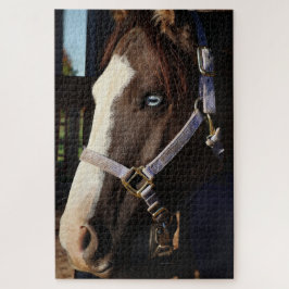 Rustic Horse Photography Puzzle- Original Photo Pussel
