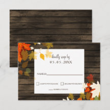 Rustic Höst löv Barn Wood Fall Wedding osa