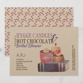 Rustic HYGGE Möhippa eller ANY EVENT KRAFT Inbjudningar
