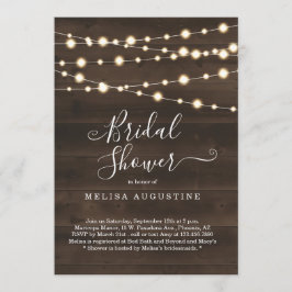 Rustic Inbjudningskort för möhippan