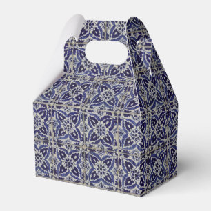 Rustic Italy Tiles Azulejo Blue White Geometric Presentaskar