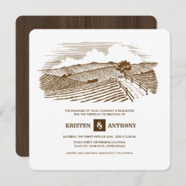 Rustic | Jordbruk | Bröllopsinbjudningar för barn Inbjudningar