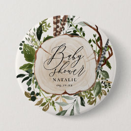 Rustic jordbrukshus, botanisk babydusch knapp