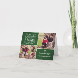 Rustic jul Bible Verse Helgdag Photo Helgkort