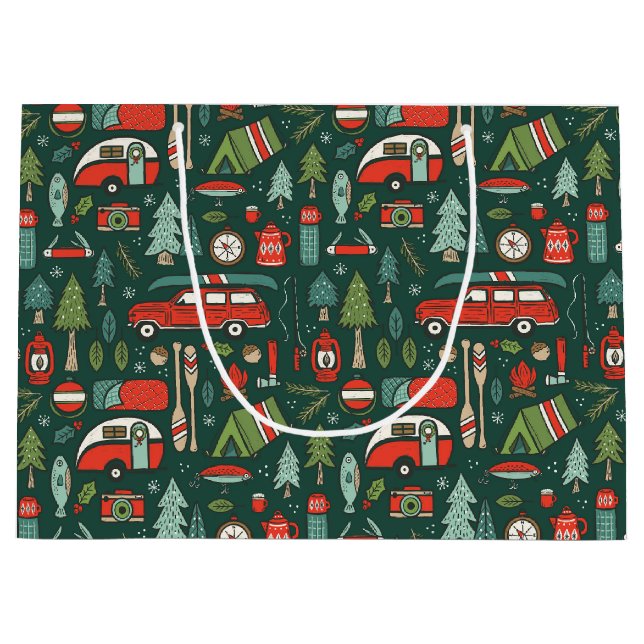 Rustic jul Camping (Framsidan)