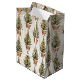 Rustic jul Gift Bags