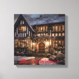 Rustic jul Magic Canvastryck