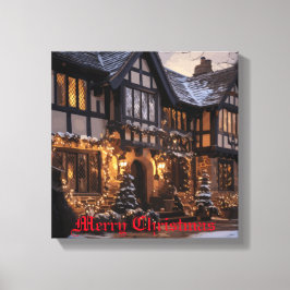 Rustic jul Magic Canvastryck