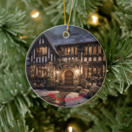 Rustic jul Magic Julgransprydnad Keramik