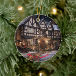 Rustic jul Magic Julgransprydnad Keramik