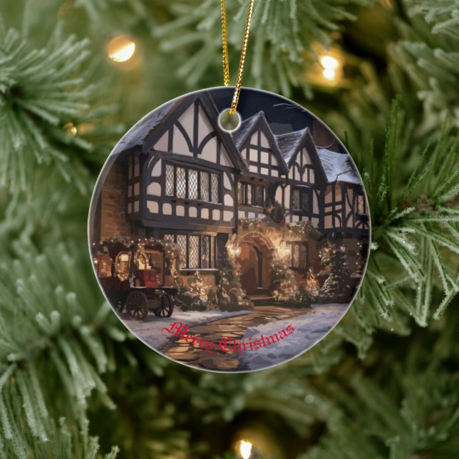 Rustic jul Magic Julgransprydnad Keramik (Träd)