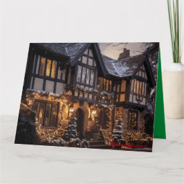 Rustic jul Magic Kort