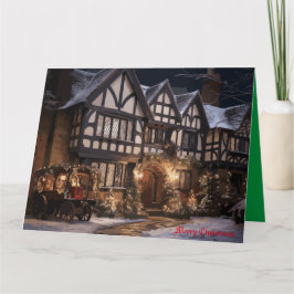 Rustic jul Magic Kort