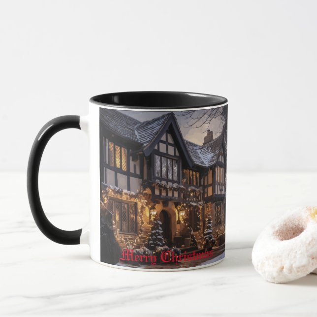 Rustic jul Magic Mugg (Med munk)