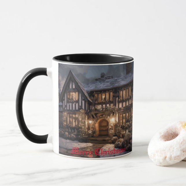 Rustic jul Magic Mugg (Med munk)