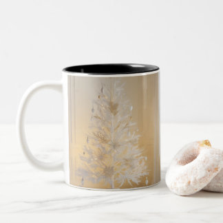 Rustic Julgran Mugg