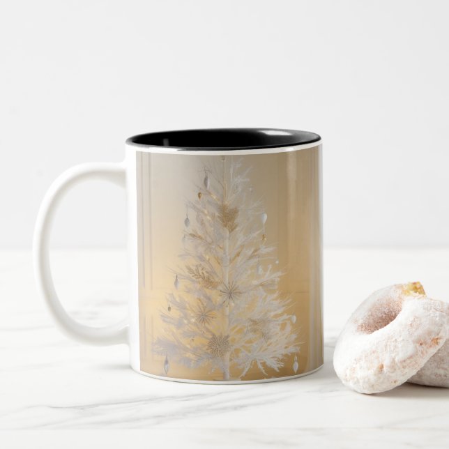 Rustic Julgran Mugg (Med munk)