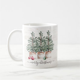 Rustic Julgranar God jul Kaffemugg