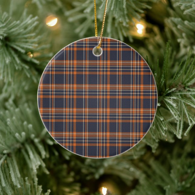 Rustic julklapp julgransprydnad keramik (Träd)
