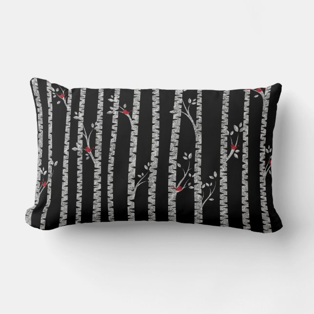 Rustic jultomte lumbarkudde (Framsida)