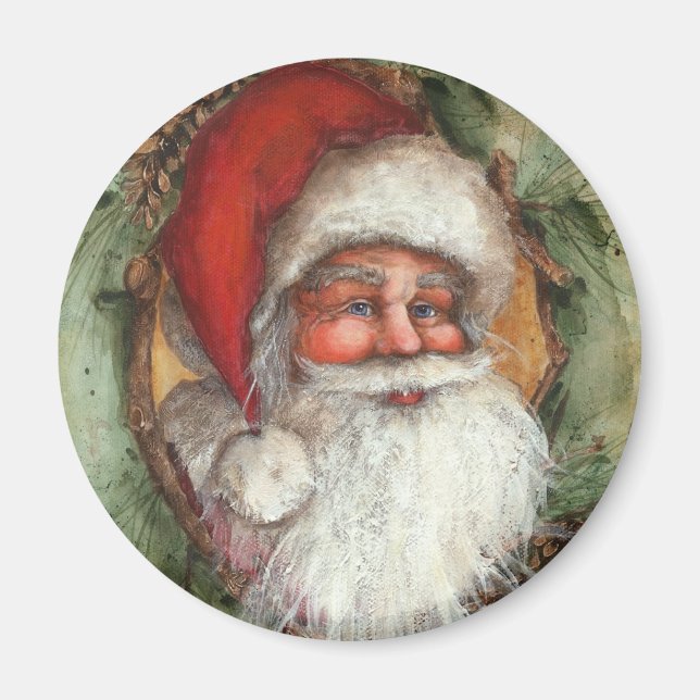 RUSTIC JULTOMTEN MAGNET (Framsidan)