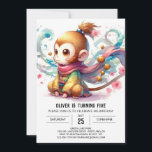 Rustic Kids Monkey Birthday Inbjudningar<br><div class="desc">Fira med en rustik beröring med inbjudan till Rustic Kids Monkey Birthday. Den här charmerande designen har lekande apor omgivna av rustik inslag, idealisk för barn i alla åldrar. Helt redigerbart kan du anpassa det med dina party-uppgifter. Det är perfekt för att skriva ut i hemmet eller dela digitalt för...</div>