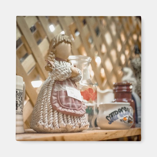 Rustic Kitchen Doll Magnet (Framsidan)